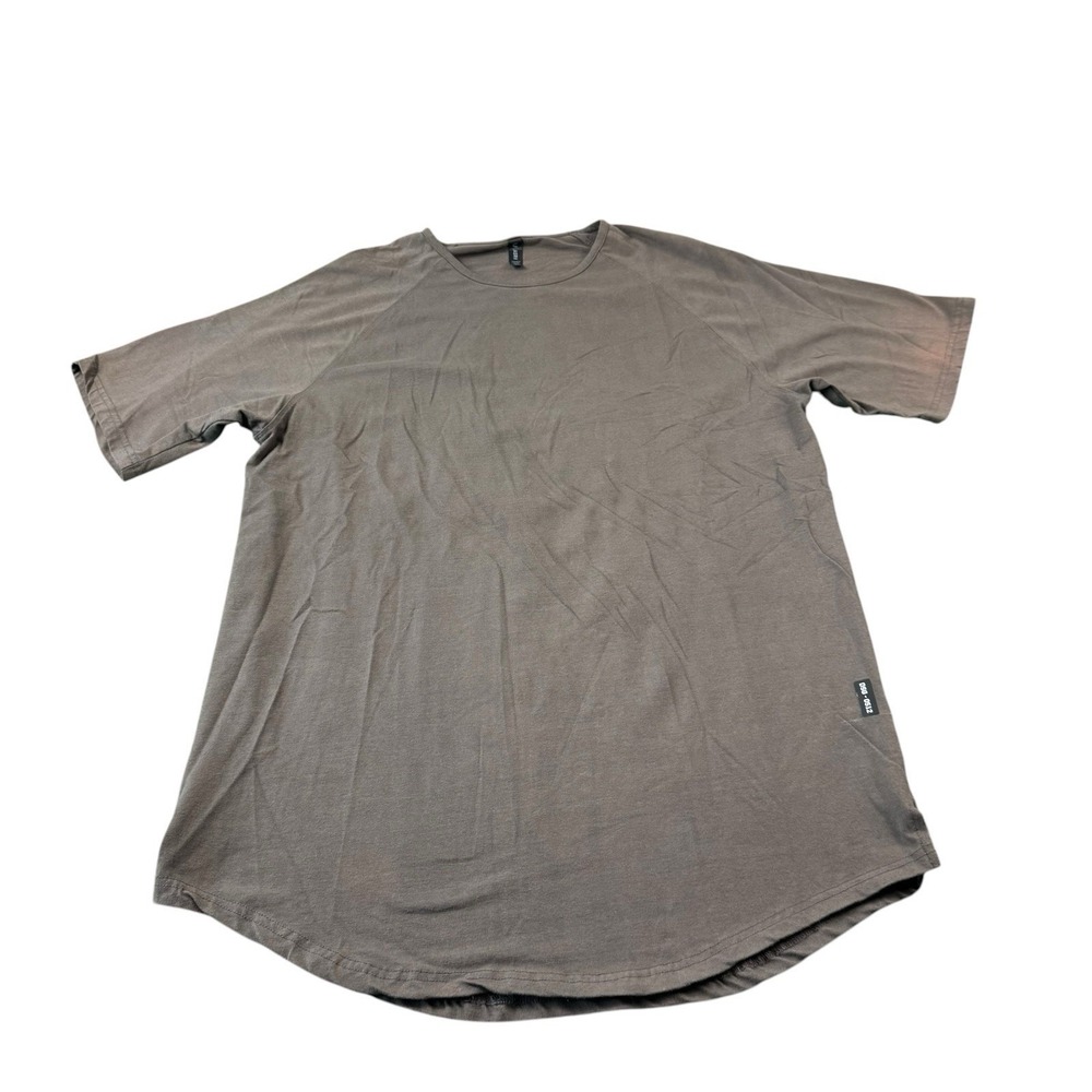 ASRV Aesthetic Revolution Brown DSG-0512 Men's Cotton Blend T Shirt Size XL
